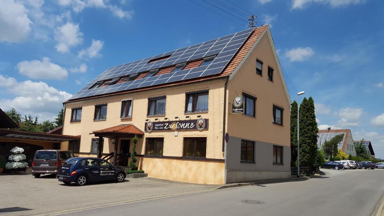Landgasthof Zur Sonne Dillingen an der Donau Exteriör bild